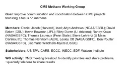 PPT-CMS Methane Working Group