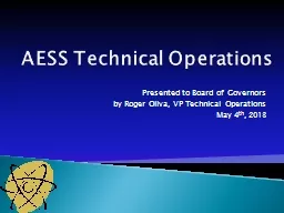 AESS Technical Operations