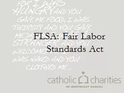 Title FLSA: Fair Labor      Standards Act
