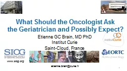 What Should the Oncologist Ask