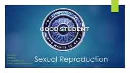 PPT-Sexual Reproduction Jack Dillon