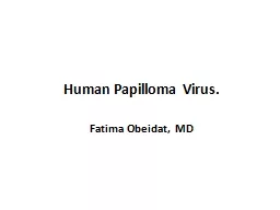 Human  Papilloma  Virus.