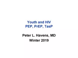 Youth and HIV PEP, PrEP,