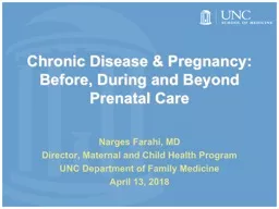 Chronic Disease & Pregnancy: