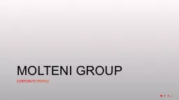 Molteni group Corporate