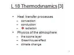 L 18 Thermodynamics  [3]