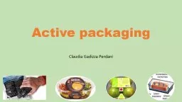 Active packaging Claudia