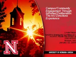 Campus/Community  Engagement Through