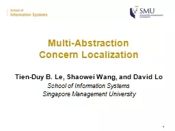 Multi-Abstraction  Concern Localization