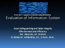 Evaluation of Information System
