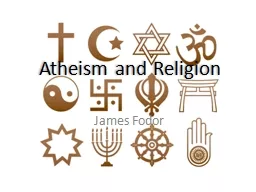 Atheism and Religion James