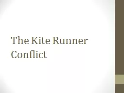 The Kite Runner  Conflict