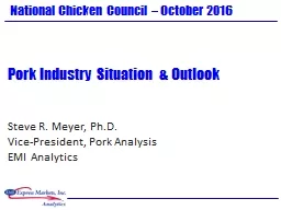 National Chicken Council – October 2016