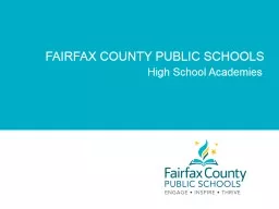 PPT-Fairfax county public schools