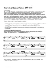 Reinier Maliepaard Analysis of Bachs Prelude BWV  ww