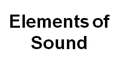 Elements of Sound Sounds