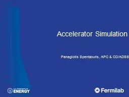 Accelerator Simulation