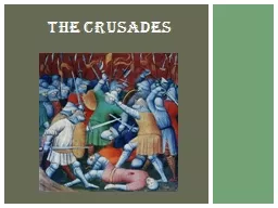 The Crusades Series of Holy wars