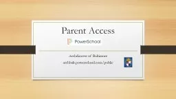 PPT-Parent Access Archdiocese of Baltimore