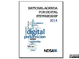 1 Digital Stewardship and Higher Education IT: