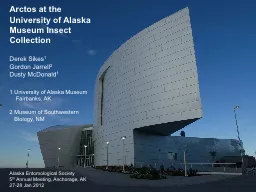 PPT-Arctos at the University of Alaska Museum Insect Collection