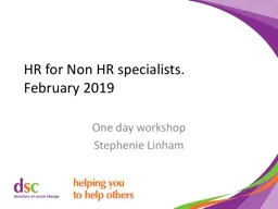 HR for Non HR specialists.