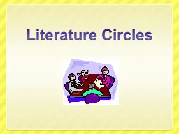 Literature Circles Characteristics