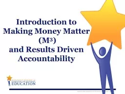 Introduction to Making Money Matter