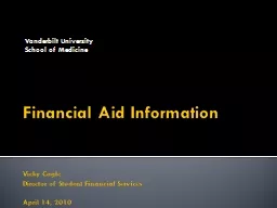 Financial Aid Information