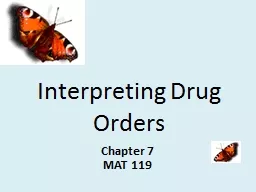 PPT-Interpreting Drug Orders