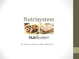 PPT-Nutrisystem By Jessica Prawica & Tara