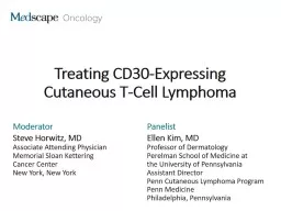 PPT-Treating CD30-Expressing Cutaneous T-Cell Lymphoma