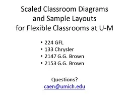 Scaled Classroom Diagrams