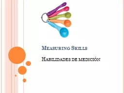 Measuring Skills Habilidades
