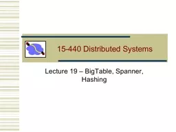 15-440 Distributed Systems