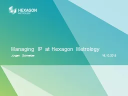 Managing IP at Hexagon Metrology