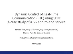 Dynamic  Control  of  Real-Time