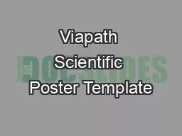 Viapath Scientific Poster Template