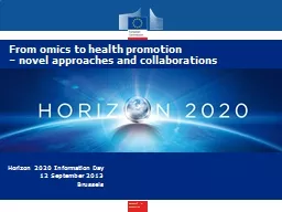 Horizon 2020 Research & Innovation