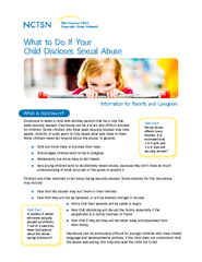 Information for Parents and Caregivers What to Do If Y