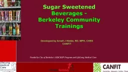 Sugar Sweetened  Beverages -