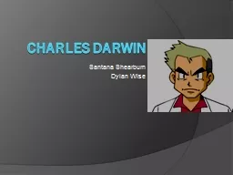 Charles Darwin Santana  Shearburn