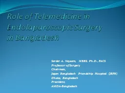 Role of Telemedicine in