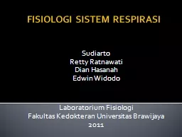 PPT-FISIOLOGI SISTEM RESPIRASI