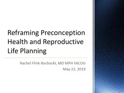 Rachel Flink-Bochacki, MD MPH FACOG