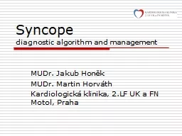 PPT-Syncope diagnostic algorithm