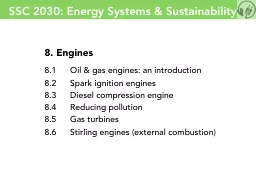 PPT-SSC 2030: Energy Systems & Sustainability