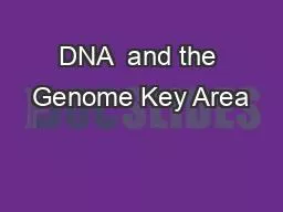 DNA  and the Genome Key Area