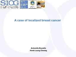 A case of localized breast cancer