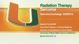 Radiation Therapy  Sarcoma